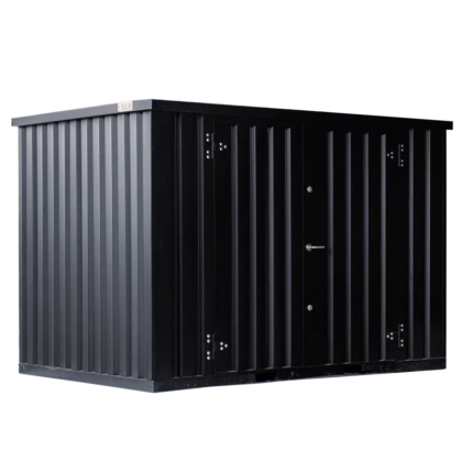 Box Magazzino Modulare 3x2m con Doppia Apertura sul Lato Lungo