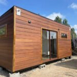 Cabina Modulare di Design 18mq con Finiture Premium Nero Opaco