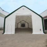 Capannone di Stoccaggio Rinforzato a Doppio Traliccio 30'x40'x20'