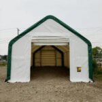 Capannone di Stoccaggio Rinforzato con Doppio Traliccio 20'x33'x16'