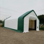 Capannone di Stoccaggio Rinforzato con Doppio Traliccio 20'x33'x16'