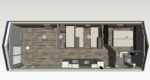 Casa Mobile Modulare T3 46mq: Comfort e Personalizzazione