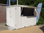 Chiosco Bar Container Modulare 8.4 mq Bianco