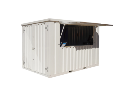 Chiosco Bar Container Modulare 8.4 mq Bianco