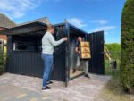Chiosco Bar Modulare 8mq con Bancone Ribaltabile