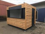 Chiosco Bar Modulare Premium 7.2mq con Design in Legno