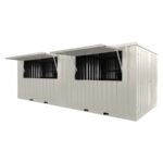 Chiosco Bar Modulare Smontabile 12mq – Bianco