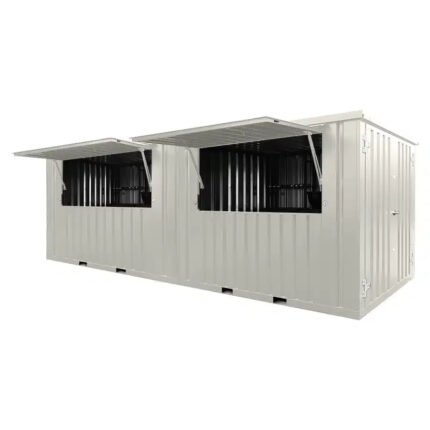 Chiosco Bar Modulare Smontabile 12mq – Bianco