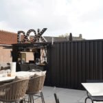 Chiosco Modulare SYC Container Bar 12 mq Smontabile - Nero Intenso