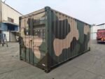Container 20 Piedi Standard Mimetico (Camouflage Green) - Nuovo/Primo Viaggio - immagine 4