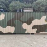 Container 20 Piedi Standard Mimetico (Camouflage Green) - Nuovo/Primo Viaggio