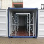Container 20 Piedi Stoccaggio Pneumatici (Allestito con Scaffalature)