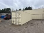 Container 40 Piedi High Cube RAL 1015 (Avorio) con Tasche per Carrello - Nuovo - immagine 4