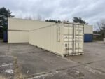 Container 40 Piedi High Cube RAL 1015 (Avorio) con Tasche per Carrello - Nuovo - immagine 5