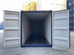 Container 40 Piedi High Cube RAL 5013 (Blu) con Tasche per Carrello - Nuovo - immagine 2