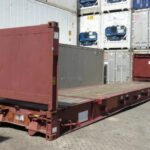 Container 40 Piedi Flat Rack (Pareti Abbattibili) - Flush Folding