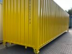 Container 40 Piedi High Cube (HC) Nuovo - Giallo RAL 1021 (Primo Viaggio) - immagine 6