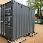 Container Marittimo 10 Piedi Nuovo - Grigio Antracite RAL 7016 (Primo Viaggio)