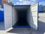 Container Marittimo 40 Piedi High Cube Nuovo in Acciaio Corten Blu Genziana