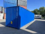 Container Marittimo 40 Piedi High Cube Nuovo in Acciaio Corten Blu Genziana