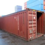 Container Marittimo Open Top 40 Piedi con Telo di Copertura Rinforzato Usato