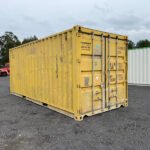 Container Marittimo Usato 20 Piedi in Acciaio CORTEN Giallo