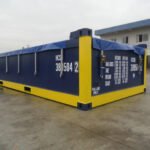 Container Offshore 20 Piedi Half Height Open Top - Certificato DNV 2.7-1