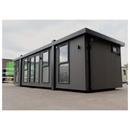 Container Ufficio Modulare di Lusso 24.57 mq con Servizi Completi