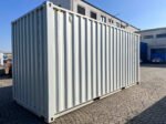 Contenitore Deposito 20 Piedi High Cube con Serranda Industriale Avvolgibile