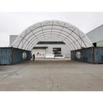 Copertura a Volta Robusta per Container Marittimi 12.19m x 12.19m x 3.96m