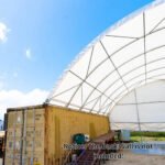 Copertura a Volta Robusta per Container Marittimi 12.19m x 12.19m x 3.96m