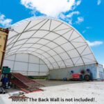 Copertura a Volta Robusta per Container Marittimi 12.19m x 12.19m x 3.96m