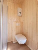 Modulo Abitativo Polivalente Mobile 15,5 mq con Interni in Legno e Bagno