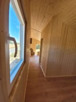 Modulo Abitativo Polivalente Mobile 15,5 mq con Interni in Legno e Bagno