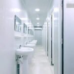 Modulo Sanitario Prefabbricato 20 Piedi per Grandi Affluenze