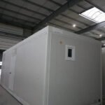 Modulo Sanitario Professionale 24mq con Docce e WC Multipli