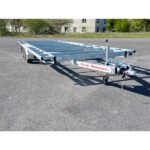 Pianale Rimorchio Robusto per Tiny House Triplo Asse 7,20 x 2,44 m