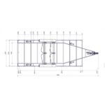 Piattaforma Rimorchio Ribassata Premium 6m x 2.44m per Tiny House