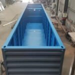 Piscina Container 11 Metri Personalizzabile - Modello Luxury (Opzione Pareti Vetrate)