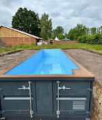 Piscina Container 40' con Spa Idromassaggio Integrata - Premium