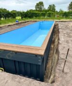 Piscina Container 40' con Spa Idromassaggio Integrata - Premium