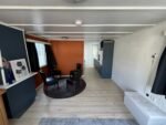Residenza Mobile Chalet Bianco T2 – 40.7 mq con Riscaldamento Integrato