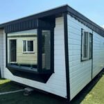 Residenza Mobile Chalet Bianco T2 – 40.7 mq con Riscaldamento Integrato