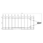Rimorchio Modulare Robusto per Tiny House e Strutture Mobili 6m x 2.44m