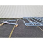 Rimorchio Modulare Robusto per Tiny House e Strutture Mobili 6m x 2.44m