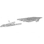 Rimorchio per Tiny House 5,40m x 2,44m - Timone Smontabile (3500 kg) - Premium