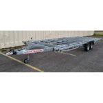 Rimorchio Robusto per Tiny House 7,20x2,44m con Timone Amovibile