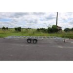 Rimorchio Robusto Triplo Asse per Tiny House 8,40m x 2,44m