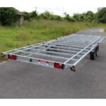 Rimorchio Robusto Triplo Asse per Tiny House 8,40m x 2,44m