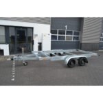 Rimorchio Modulare Monoasse con Telaio Amovibile per Tiny House 4,2m